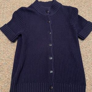 Talbots woman’s button up sweater NOWT